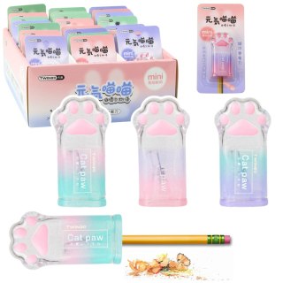 LEAN Temperówka Strugaczka Łapka Kotka Do Cienkich Kredek