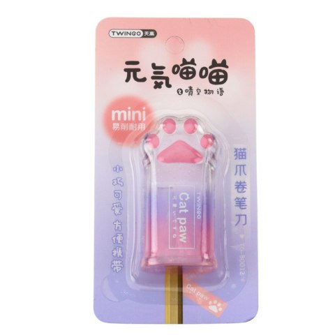 LEAN Temperówka Strugaczka Łapka Kotka Do Cienkich Kredek