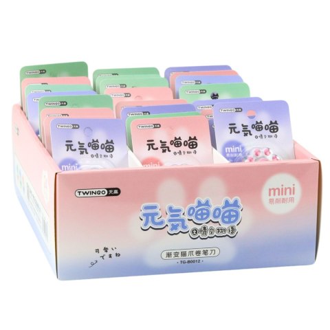 LEAN Temperówka Strugaczka Łapka Kotka Do Cienkich Kredek