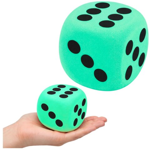 LEAN Toys Duża Kość Piankowa Do Gry Zabawy Edukacyjna Mix 8 cm