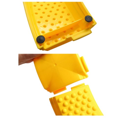 LEAN Toys Ścieżka Sensoryczna Deski Równoważne 16 Desek Łączenia Antypoślizgi