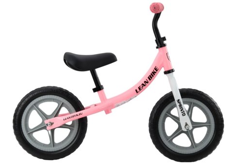 LEAN Trike Rower Biegowy SPRINTO Rowerek Do Odpychania Różowy