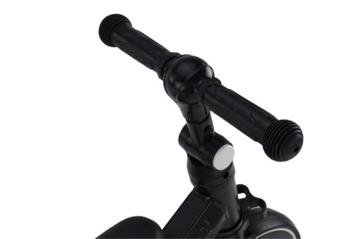 LEAN Trike Rower Trójkołowy PRO50 Rowerek Z Rączką Do Prowadzenia Czarny