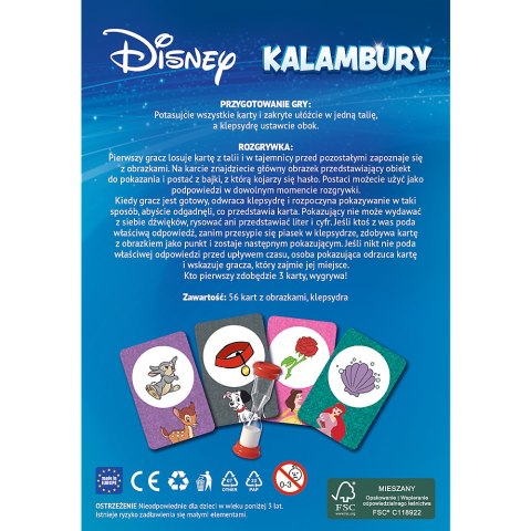 Trefl Gry Gra podróżna Kalambury Disney Trefl 02687