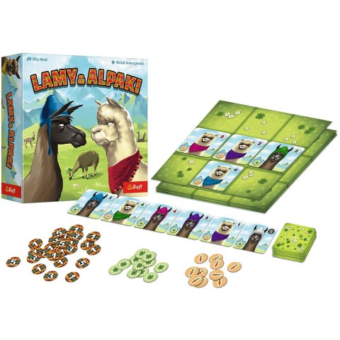 Trefl Gry Gra rodzinna Lamy i Alpaki Trefl 02600