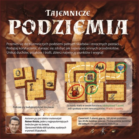 Trefl Gry Gra rodzinna Tajemnicze Podziemia Trefl 02305