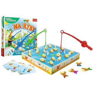 Trefl Gry Gra zręcznościowa Na Ryby Rodzina Treflików Trefl 01963