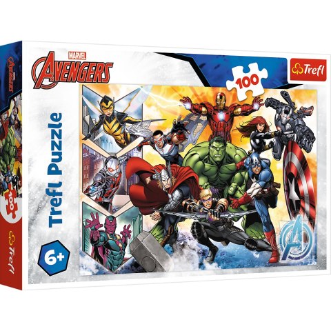 Trefl Puzzle Puzzle - 100 - Siła Avengersów - Marvel Avengers - Trefl 16431