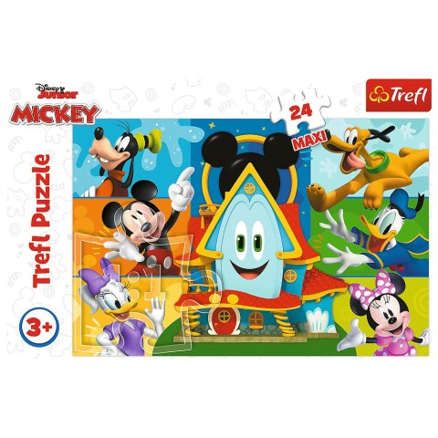 Trefl Puzzle Puzzle - 24 Maxi - Myszka Miki i przyjaciele - Trefl 14351