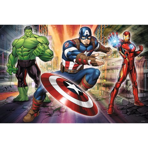 Trefl Puzzle Puzzle - 24 Maxi - W świecie Avengersów - Trefl 14321