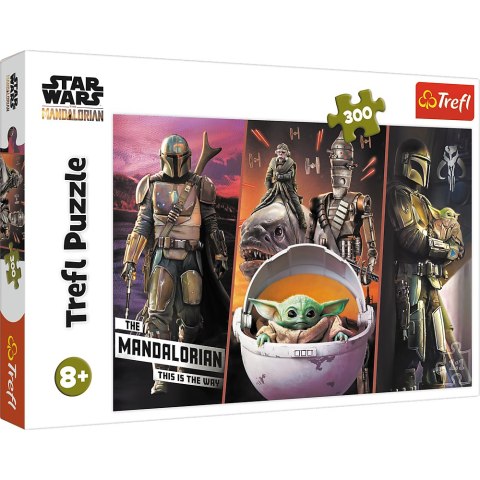 Trefl Puzzle Puzzle - 300 - Tajemniczy Baby Yoda - Gwiezdne wojny - STAR WARS - Trefl 23002