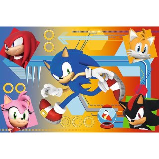 Trefl Puzzle Puzzle - 60 - Sonic w akcji - Trefl 17387