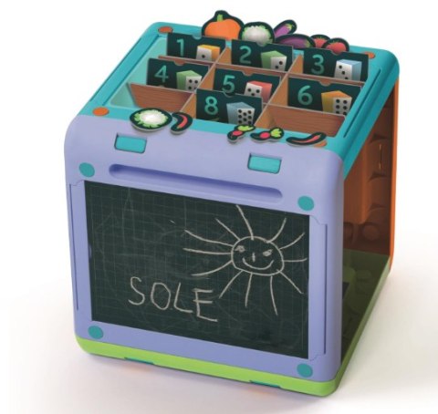 Clementoni Edukacyjny Sześcian Uczę Się Bawiąc Język Polski Clementoni 50695