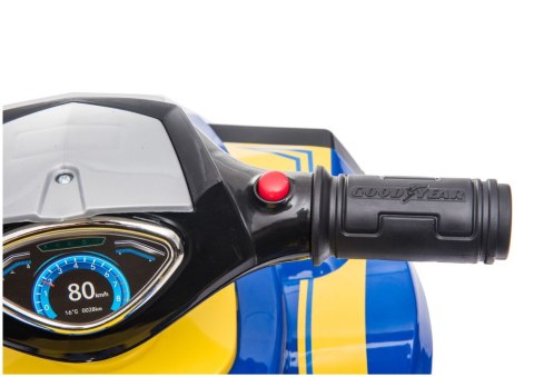 LEAN CARS Jeździk Quad Dźwięk Światła 551-G Niebieski