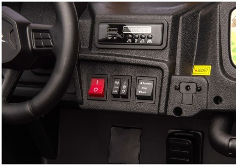 LEAN CARS Pojazd na akumulator Buggy Arctic Cat WILDCAT XX 24V14AH Biały