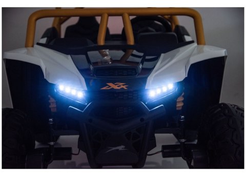 LEAN CARS Pojazd na akumulator Buggy Arctic Cat WILDCAT XX 24V14AH Biały