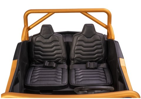 LEAN CARS Pojazd na akumulator Buggy Arctic Cat WILDCAT XX 24V14AH Złoty