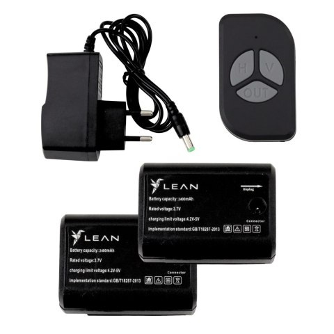 LEAN Poziomica Laserowa Płaszczyznowa 4D 16 Linii Walizka 2 Akumulatory Niebieska