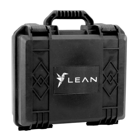 LEAN Poziomica Laserowa Płaszczyznowa 4D 16 Linii Walizka 2 Akumulatory Niebieska