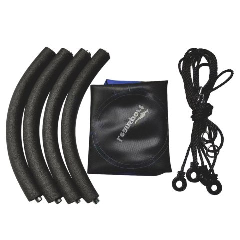 LEAN Sport Huśtawka Ogrodowa Bocianie Gniazdo Dla Dzieci Niebieska 80cm