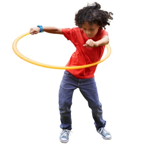 LEAN TOYS Hula Hop Z Wypustkami Składane Kolorowe 7El Średnica 50cm