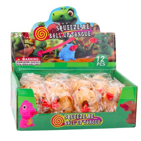 LEAN Toys Gniotek Kapibara Z Trąbką Piszczałka Figurka Brązowa 7cm