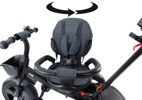 LEAN Trike Rower Trójkołowy PRO550 Czarny