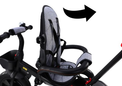LEAN Trike Rower Trójkołowy PRO550 Szary