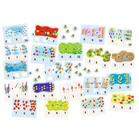 Trefl Gry Gra dla dzieci Dodawanie Mały odkrywca Trefl 02805