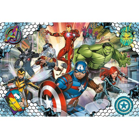 Trefl Puzzle Puzzle - 100 - Sławni Avengers - Disney Marvel The Avengers - Trefl 16454
