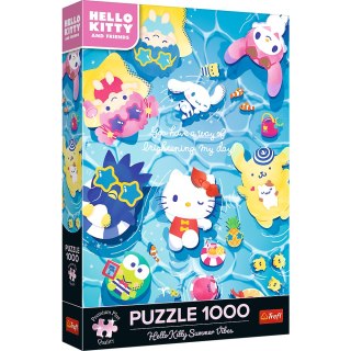 Trefl Puzzle Puzzle - 1000 Premium Plus - Hello Kitty - Letni relaks - Trefl 12067