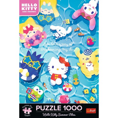 Trefl Puzzle Puzzle - 1000 Premium Plus - Hello Kitty - Letni relaks - Trefl 12067