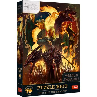 Trefl Puzzle Puzzle - 1000 Premium Plus - Ród Smoka - Trefl 12068