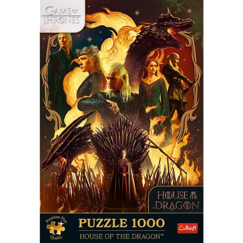 Trefl Puzzle Puzzle - 1000 Premium Plus - Ród Smoka - Trefl 12068