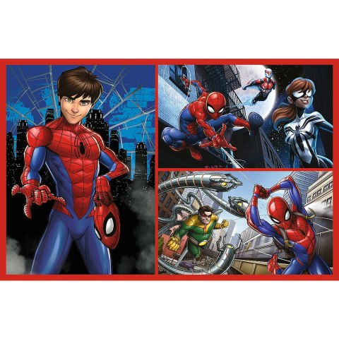 Trefl Puzzle Puzzle - 2x70 - Pajęcze historie - Disney Marvel Spiderman - Trefl 34443