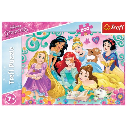 Trefl Puzzle Puzzle - 200 - Radosny świat księżniczek - Disney Princess - Trefl 13268