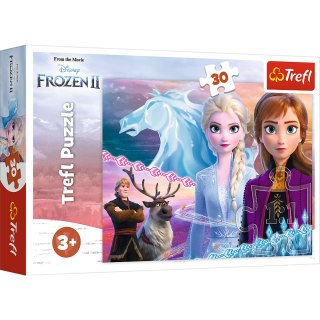 Trefl Puzzle Puzzle - 30 - Odwaga sióstr - Disney Kraina Lodu II - Trefl 18253