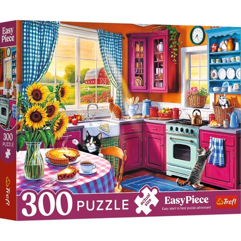 Trefl Puzzle Puzzle - 300 EasyPiece - Poranek w kuchni - Trefl 23102