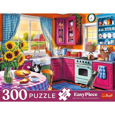 Trefl Puzzle Puzzle - 300 EasyPiece - Poranek w kuchni - Trefl 23102