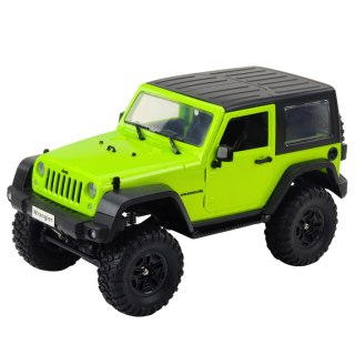 Double E Auto Terenowe Zdalnie Sterowane RC Jeep Wrangler Rock Crawler Zielony 1:14