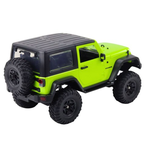 Double E Auto Terenowe Zdalnie Sterowane RC Jeep Wrangler Rock Crawler Zielony 1:14