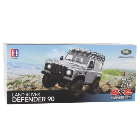 Double E Auto Terenowe Zdalnie Sterowane RC Land Rover Defender 90 Czerwony 1:14
