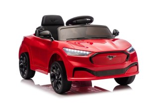 LEAN CARS Auto Na Akumulator Ford Mustang Mach-E Czerwone 24V