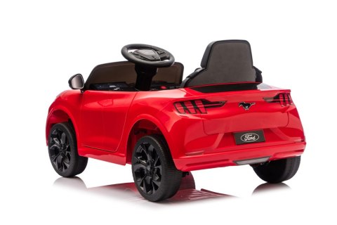LEAN CARS Auto Na Akumulator Ford Mustang Mach-E Czerwone 24V