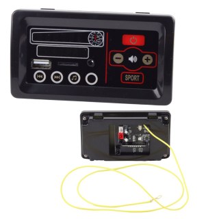 LEAN CARS Panel Muzyczny do Pojazdu na Akumulator - 12V