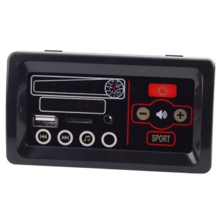 LEAN CARS Panel Muzyczny do Pojazdu na Akumulator - 12V