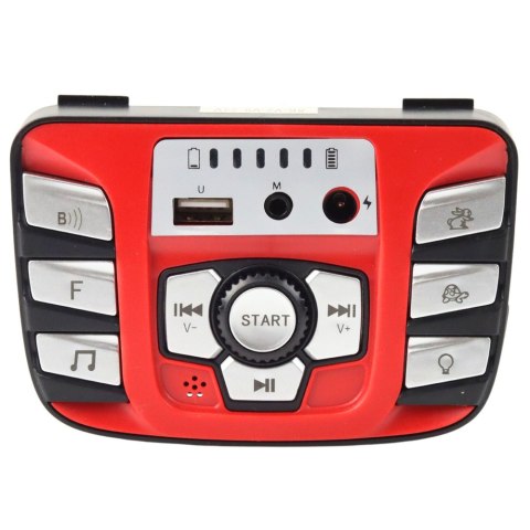 LEAN CARS Panel Muzyczny do Pojazdu na Akumulator S2588