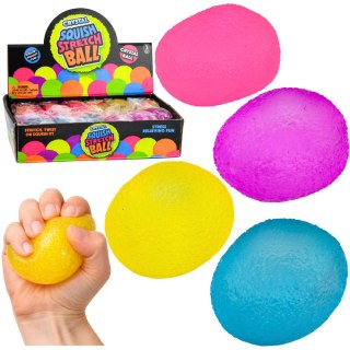 LEAN TOYS Gniotek Antystresowy Sensoryczny Do Ugniatania Ściskania 6cm Mix