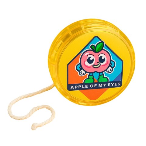 LEAN TOYS Klasyczne Jojo Zabawka Zręcznościowa YoYo Światła 6 cm Mix