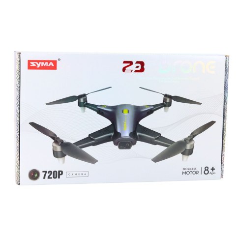LEAN Toys Dron Syma Z3 PRO Kamera HD WiFi Zdalnie Sterowany RC Czarny
